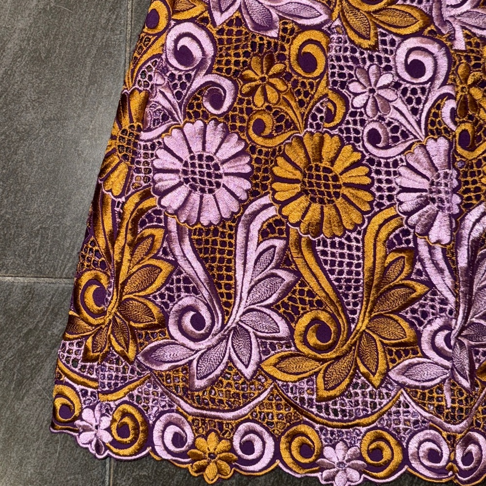 Anthropologie Embroidered Mini Dress - Picture 10 of 13